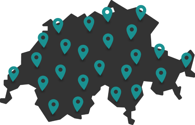 Schweizer-Karte